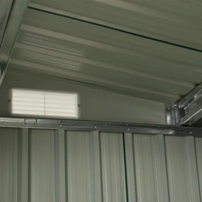 Șopron Grădină Antracit cu Uși Glisante | Oțel Rezistent