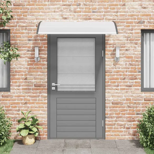 Copertină ușă policarbonat 150x75 cm - Livrare gratuită