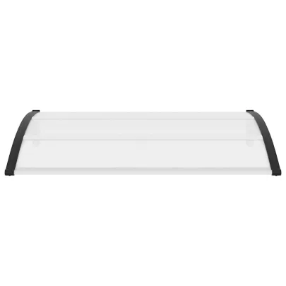 Copertină ușă policarbonat 150x75 cm - Livrare gratuită