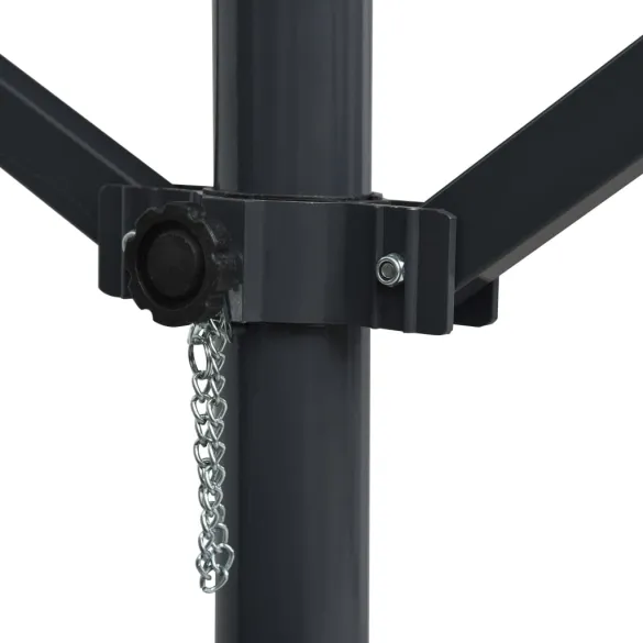 Copertină Independentă Antracit 300x300cm | Livrare Gratuită