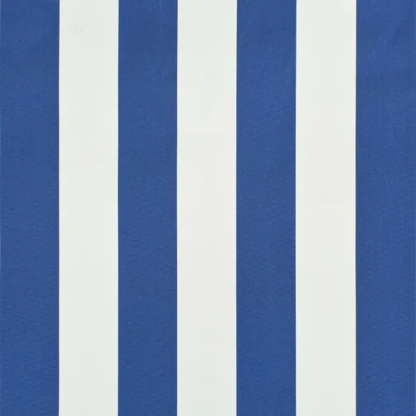 Copertină Retractabilă cu LED 4x1.5m - Albastru/Alb