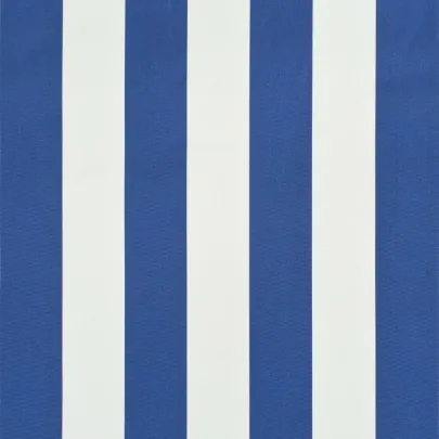 Copertină Retractabilă cu LED 4x1.5m - Albastru/Alb