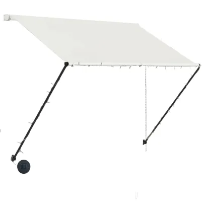 Copertină retractabilă cu LED - 200x150 cm - Livrare gratuită