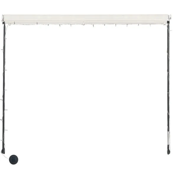 Copertină retractabilă cu LED - 200x150 cm - Livrare gratuită