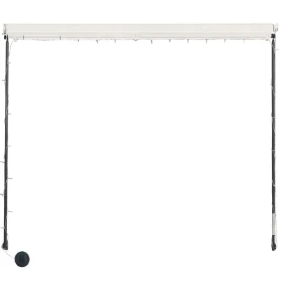 Copertină retractabilă cu LED - 200x150 cm - Livrare gratuită