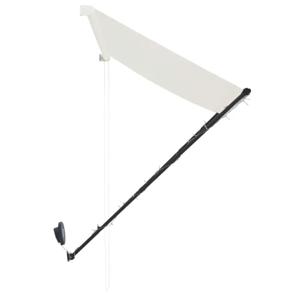 Copertină retractabilă cu LED - 200x150 cm - Livrare gratuită