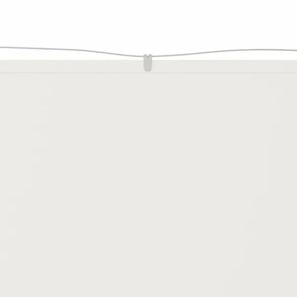 Copertină Verticală Albă 100x600 cm - Țesătură Oxford