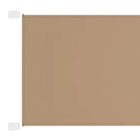 Copertină Verticală Gri Taupe 180x800 cm - Oxford Rezistent