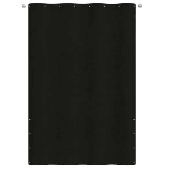 Paravan Balcon Negru Oxford 160x240 cm | Livrare Gratuită