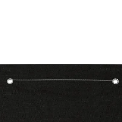 Paravan Balcon Negru Oxford 160x240 cm | Livrare Gratuită