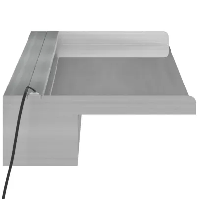 Deversor Cascadă LED RGB 108cm Oțel Inoxidabil | Livrare Gratuită