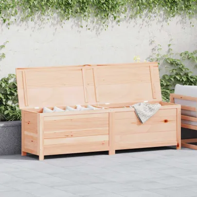 Cutie depozitare perne exterior lemn masiv de brad