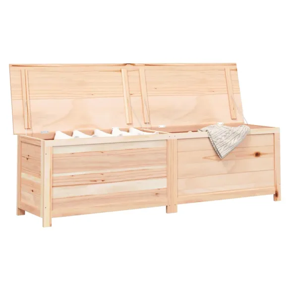 Cutie depozitare perne exterior lemn masiv de brad