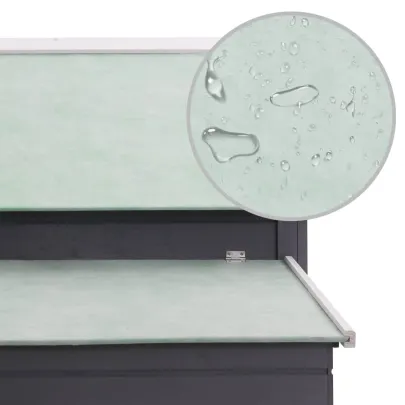 Coteț pentru Găini din Lemn - Gri, 157x97x110 cm | Livrare Gratuită