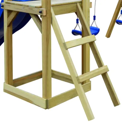 Set Joacă Copii Exterior - Lemn Pin Impregnat - Livrare Gratuită