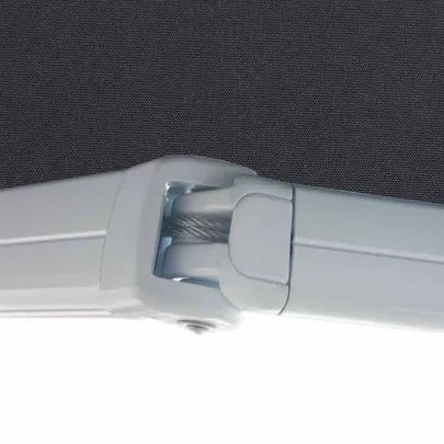 Copertină Casetă Manuală 4m Antracit - Livrare Gratuită