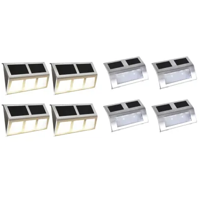 Set 8 Lămpi Solare LED | Iluminare Exterior | Livrare Gratuită