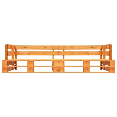 Canapea Grădină 2 Locuri din Paleți Lemn - Livrare Gratuită