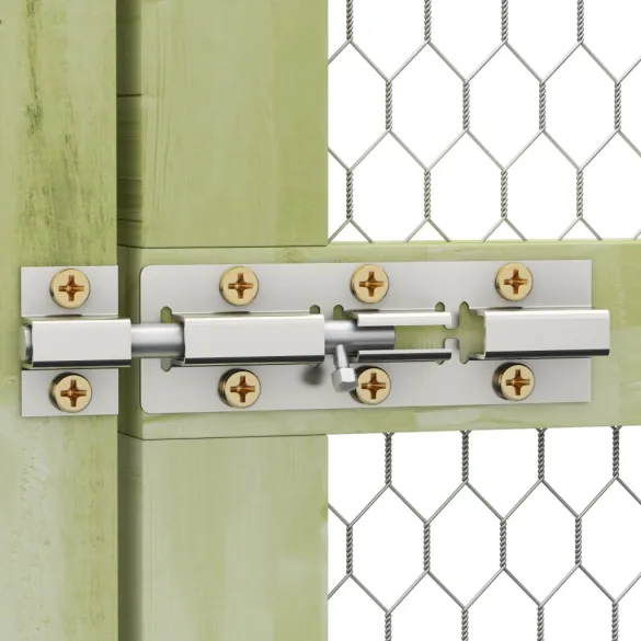 Coteț Păsări Lemn Pin - 6x1,5x2 m - Livrare Gratuită