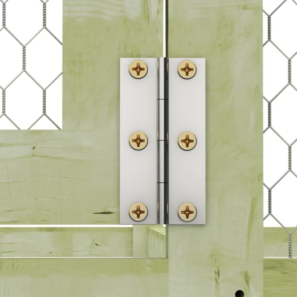 Coteț Păsări Lemn Pin 1.5x3x1.5m - Livrare Gratuită