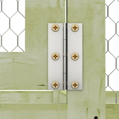 Coteț Păsări Lemn Pin 1.5x3x1.5m - Livrare Gratuită