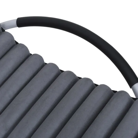 Șezlong Exterior cu Pernă - Oțel Rezistent - Livrare Gratuită