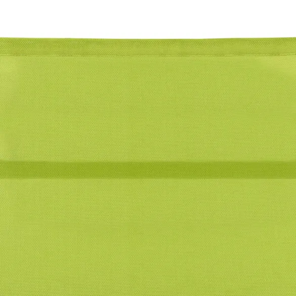 Șezlong Verde Reglabil - Aluminiu și Textilă - Livrare Gratuită