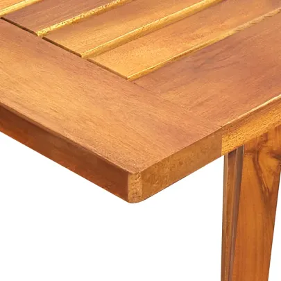 Masă Grădină Lemn Acacia | Masiv 201x100 cm | Livrare Gratuită