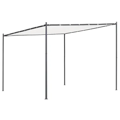 Pavilion Grădină Alb 3x3m - Acoperiș UV Rezistent