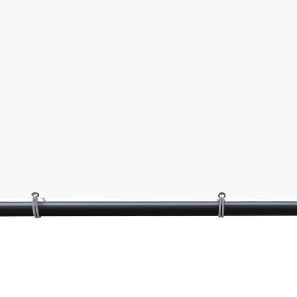 Pavilion Grădină Alb 3x3m - Acoperiș UV Rezistent