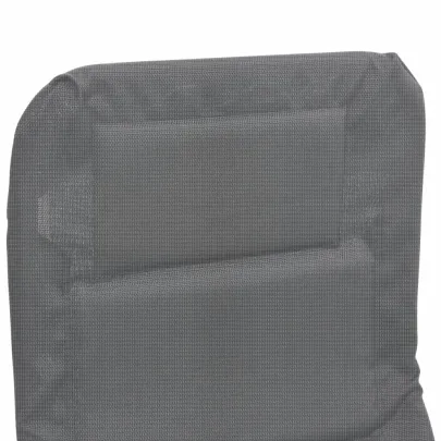 Șezlong Pliant Exterior - Set 2 Bucăți, Gri | Comandă Acum