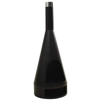 Sobă Grădină XXL Oțel - 60x60x160 cm | Livrare Gratuită