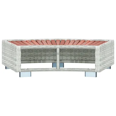 Treaptă pentru Spa Rezistentă la Intemperii - Gri