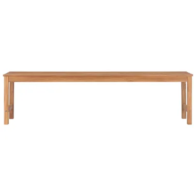 Bancă Grădină Lemn Tec 170 cm | Livrare Gratuită