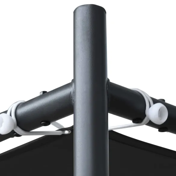 Pavilion Grădină Antracit 300x300 cm | Livrare Gratuită