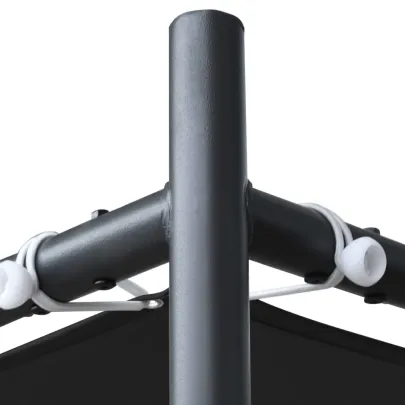 Pavilion Grădină Antracit 300x300 cm | Livrare Gratuită