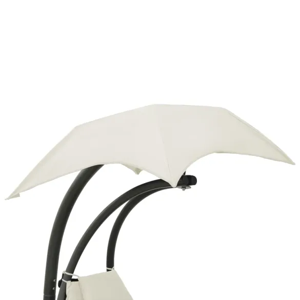 Balansoar Gradina Textil - Crem si Gri - Livrare Gratuita