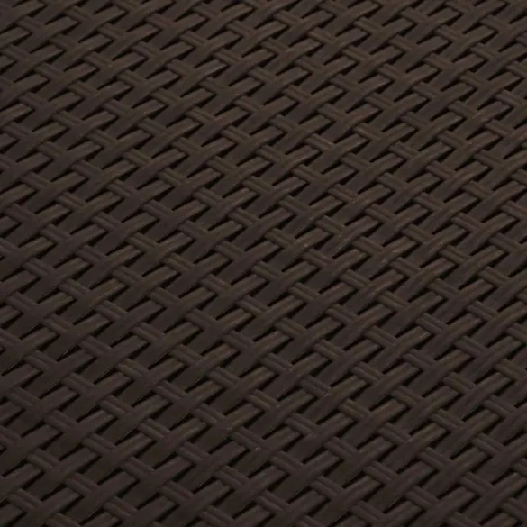 Cutie Depozitare Grădină Ratan - 60x54x41 cm - Maro