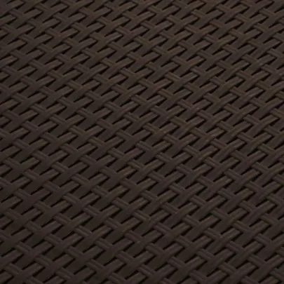 Cutie Depozitare Grădină Ratan - 60x54x41 cm - Maro