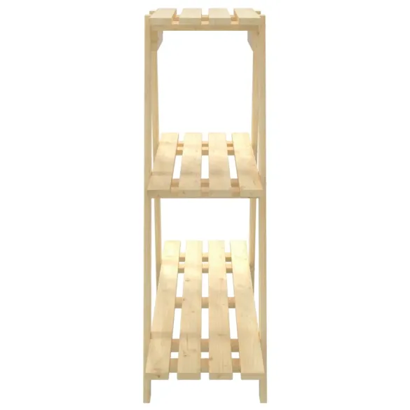 Suport Flori Lemn Masiv de Pin - 101x23x79 cm