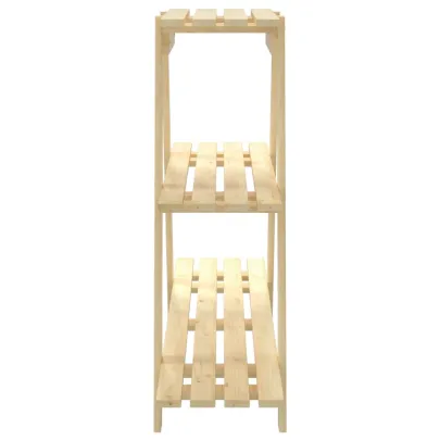 Suport Flori Lemn Masiv de Pin - 101x23x79 cm