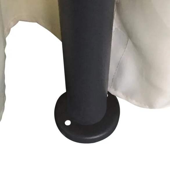 Pavilion Rotund cu Perdele 3,5x2,7m - Livrare Gratuită