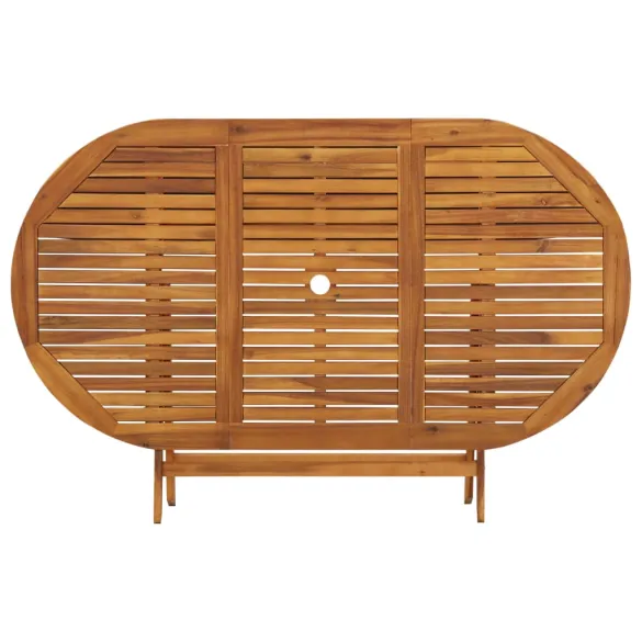 Masă Grădină Lemn Acacia Masiv | Livrare Gratuită