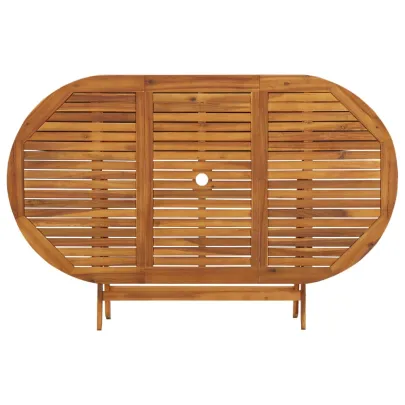 Masă Grădină Lemn Acacia Masiv | Livrare Gratuită