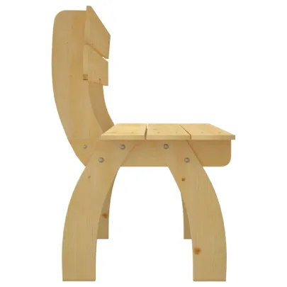 Bancă Grădină 150cm Lemn Pin - Livrare Gratuită