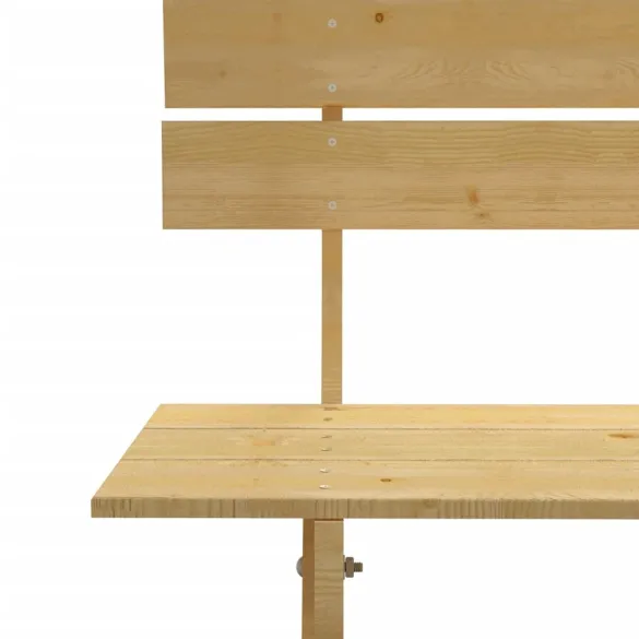 Bancă Grădină 150cm Lemn Pin - Livrare Gratuită