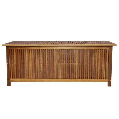 Ladă Depozitare Grădină din Lemn Acacia - 150x50x58 cm