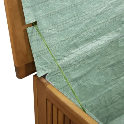 Ladă Depozitare Grădină din Lemn Acacia - 150x50x58 cm