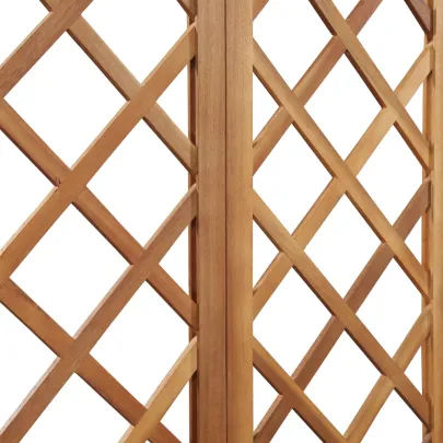 Jardinieră Grădină cu Bancă și Pergolă - Lemn Acacia | Livrare Gratuită