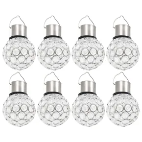 Lanterni Solare RGB LED pentru Gradina | 8 Bucati 2